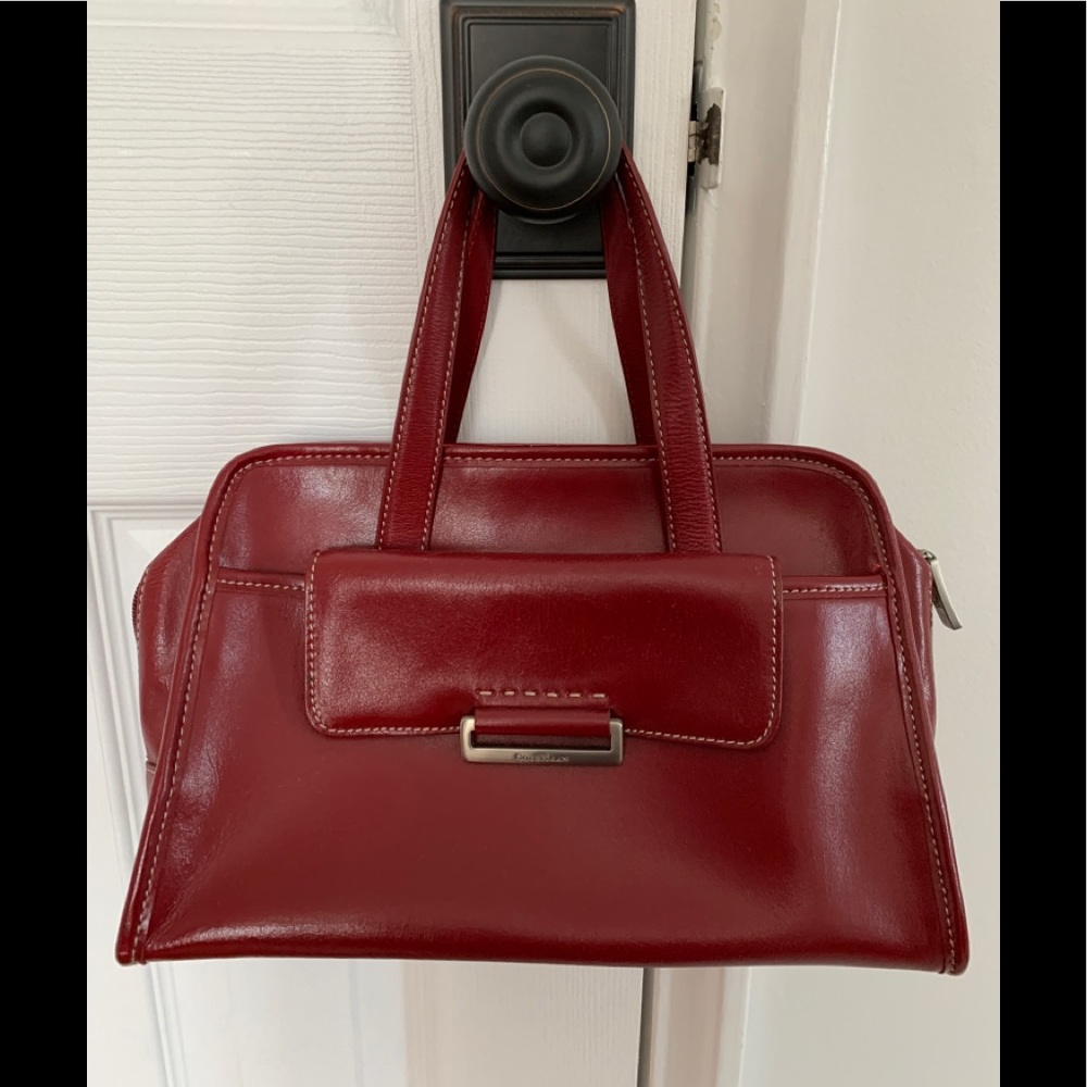 Cole Haan Red Leather Handbag